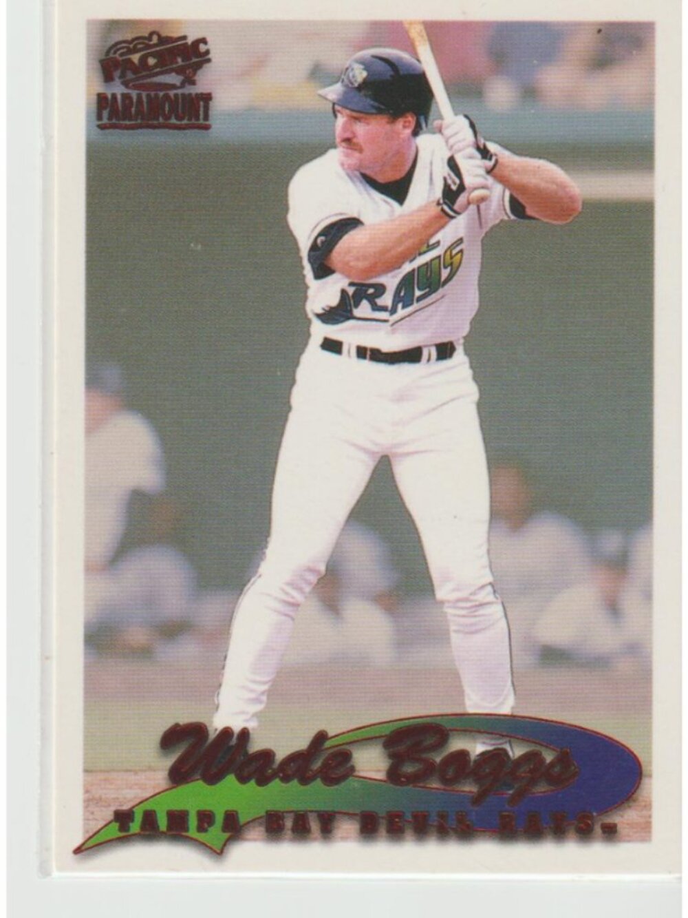 Rare Wade Boggs 1999 Pacific Paramount Copper Foil Parallel #224